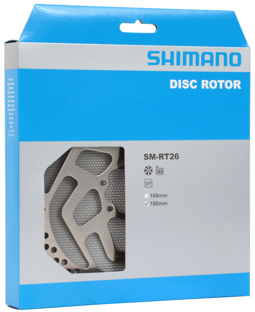 صفحه دیسک (روتور) دوچرخه 6 پیچ شیمانو Shimano SM-RT26