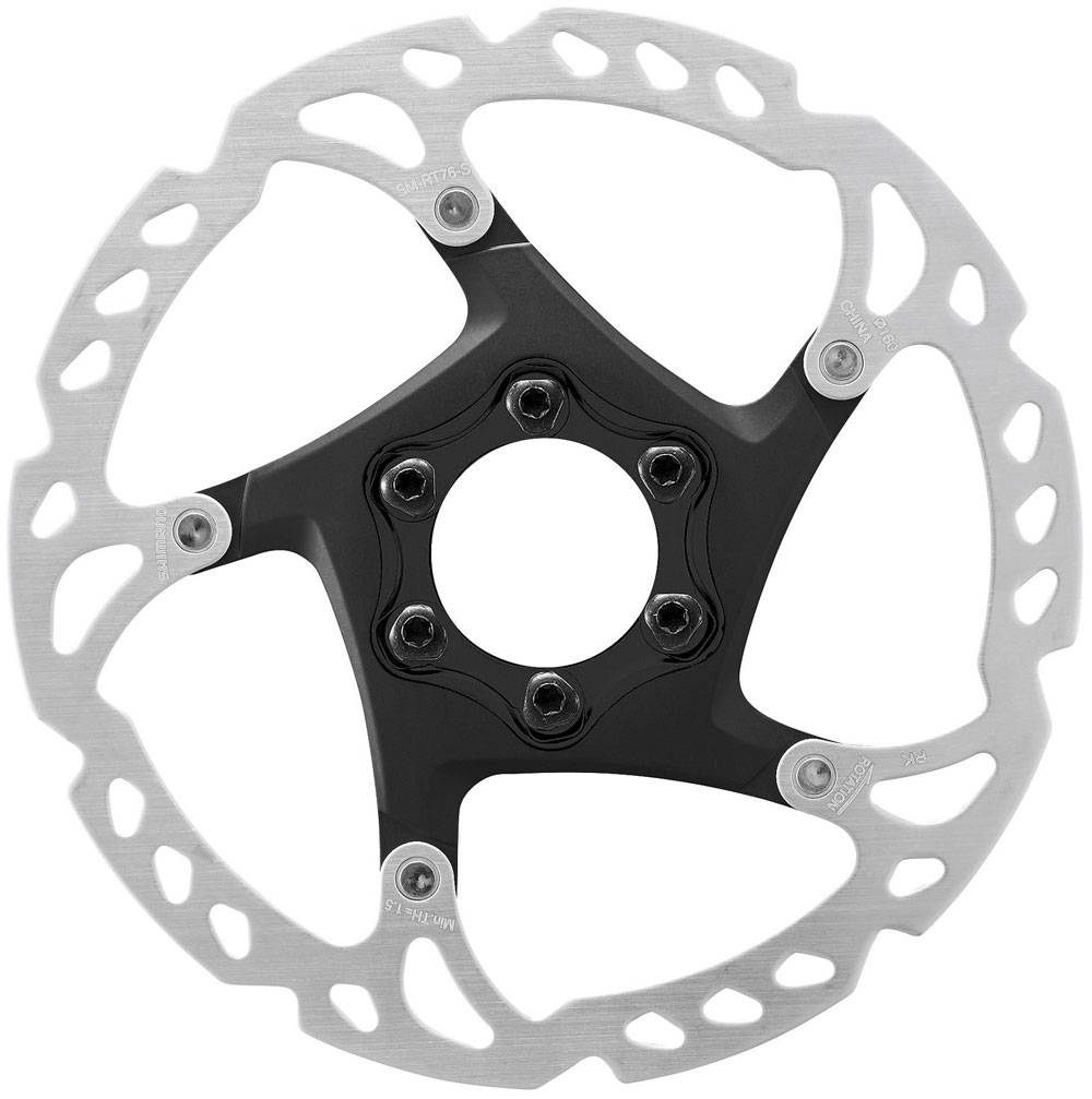 صفحه دیسک (روتور) دوچرخه 6 پیچ شیمانو Shimano SM-RT76 DEORE XT 180mm