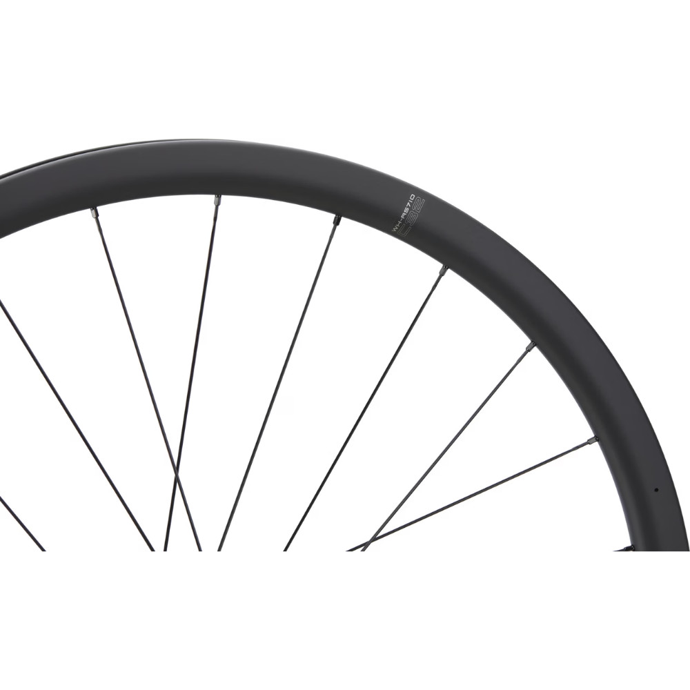 توپی طوقه کامل (ویلست) دوچرخه شیمانو Shimano WH-RS710-C32-F&R:24H 11/12 SP-TRU TUBELESS 
