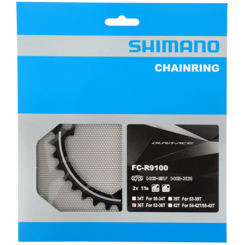 سینی طبق قامه دوچرخه شیمانو Shimano DURA-ACE chainring for FC-R9100
