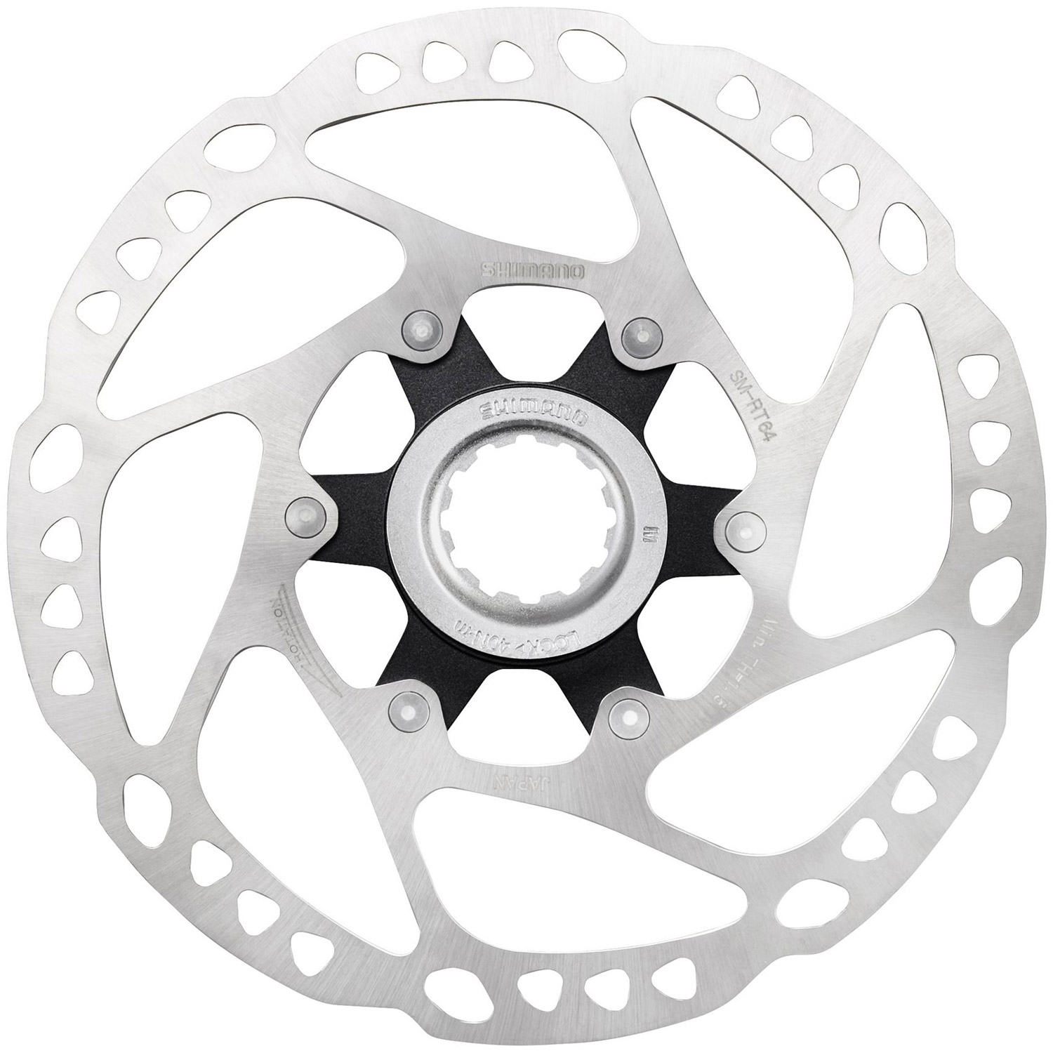 صفحه دیسک (روتور) دوچرخه شیمانو Shimano SM-RT64 Center-Lock