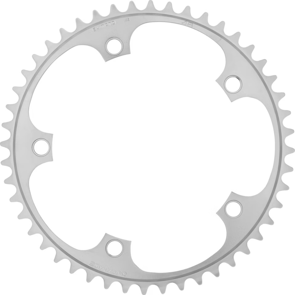 سینی طبق قامه تک سرعته دوچرخه شیمانو Shimano Dura-Ace Track FC-7710 5-Arm Singlespeed 1/2x3/32