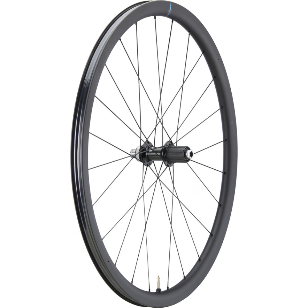 توپی طوقه کامل (ویلست) دوچرخه شیمانو Shimano WH-RS710-C32-F&R:24H 11/12 SP-TRU TUBELESS 