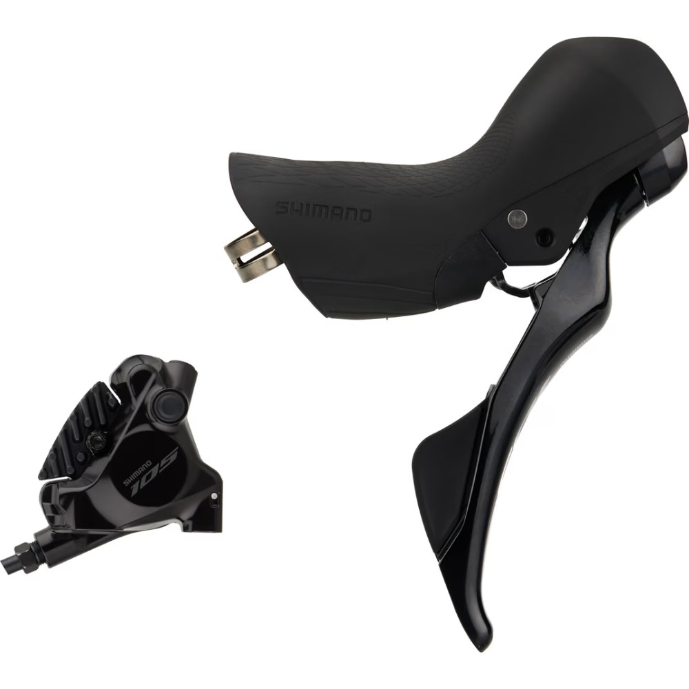 ست دسته دنده کتی ( ترمز هیدرولیک ) دوچرخه کورسی شیمانو Shimano 105 BR-R7170 + ST-R7120
