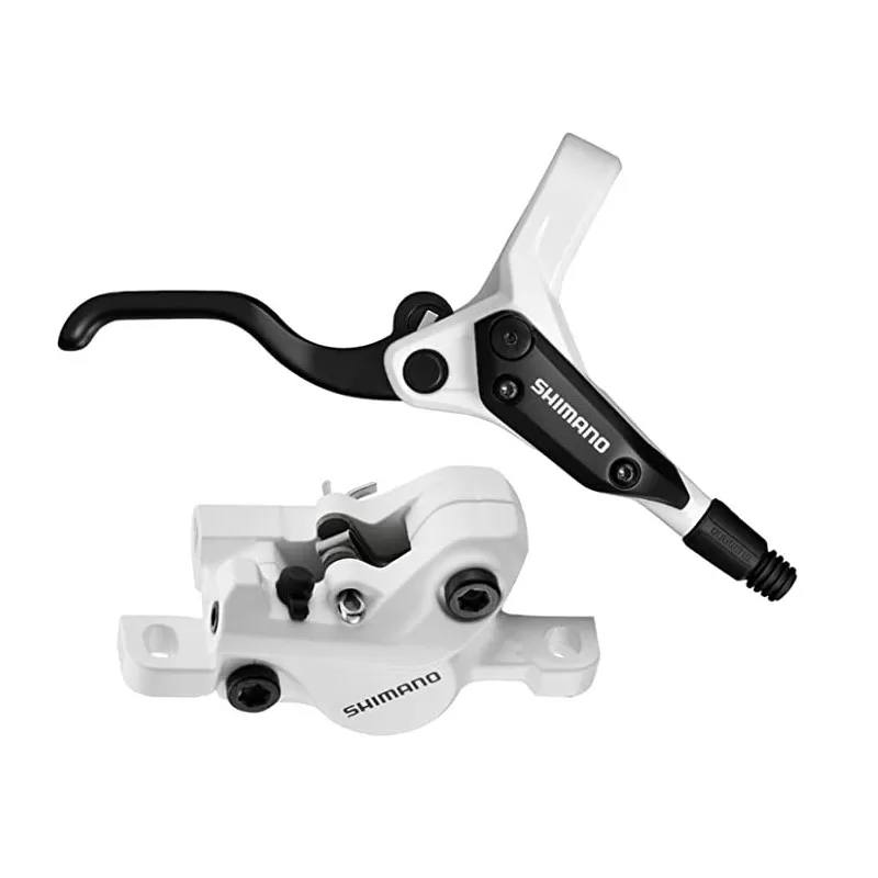 ست ترمز هیدرولیک دوچرخه شیمانو Shimano Acera BR-M395 Rear Disc Brake BL-M396 White Left Lever