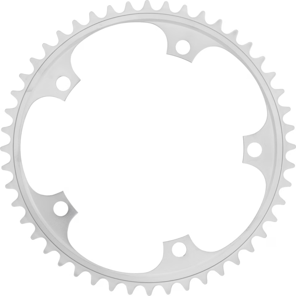 سینی طبق قامه تک سرعته دوچرخه شیمانو Shimano Dura-Ace Track FC-7710 5-Arm Singlespeed 1/2x3/32