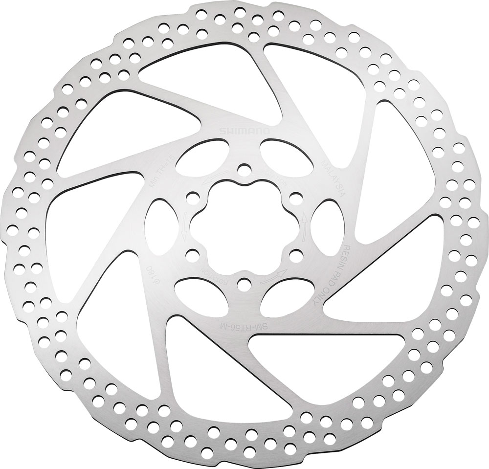 صفحه دیسک (روتور) دوچرخه 6 پیچ شیمانو Shimano SM-RT56