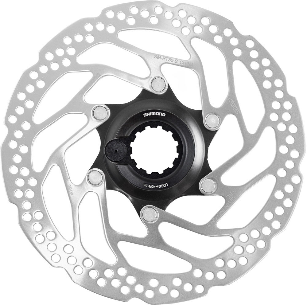 صفحه دیسک (روتور) دوچرخه شیمانو Shimano SM-RT30 Center-Lock