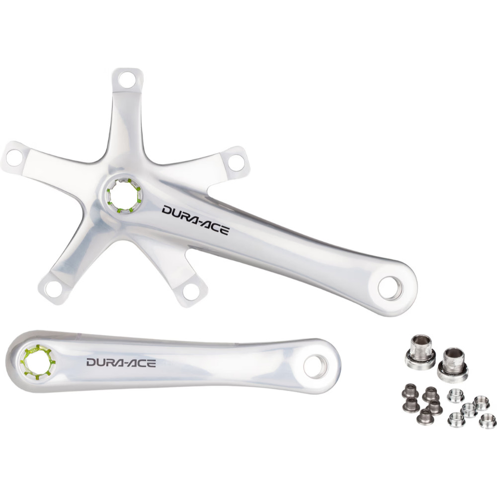 قامه چپ و راست ترک دوچرخه شیمانو Shimano Dura-Ace Track FC-7710 Octalink Crank  
