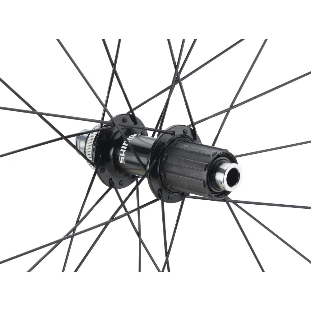 توپی طوقه کامل (ویلست) دوچرخه شیمانو Shimano WH-RS710-C32-F&R:24H 11/12 SP-TRU TUBELESS 