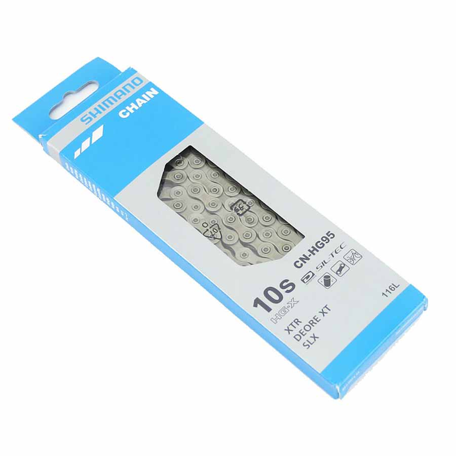 زنجیر دوچرخه 10 سرعته شیمانو Shimano Deore XT CN-HG95 10-speed