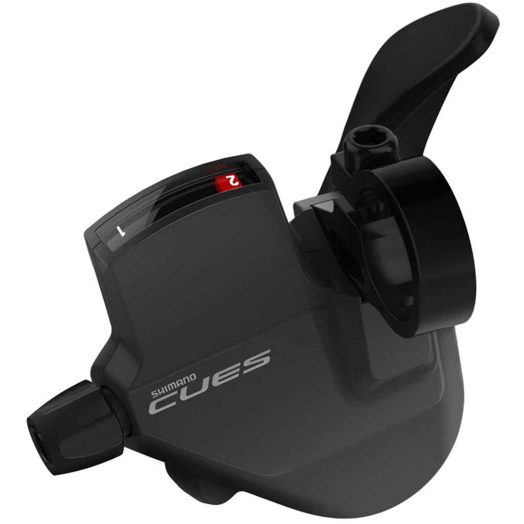 دسته دنده دوچرخه 2 سرعته شیمانو کیوز Shimano CUES SL-U4000 (دست چپ)
