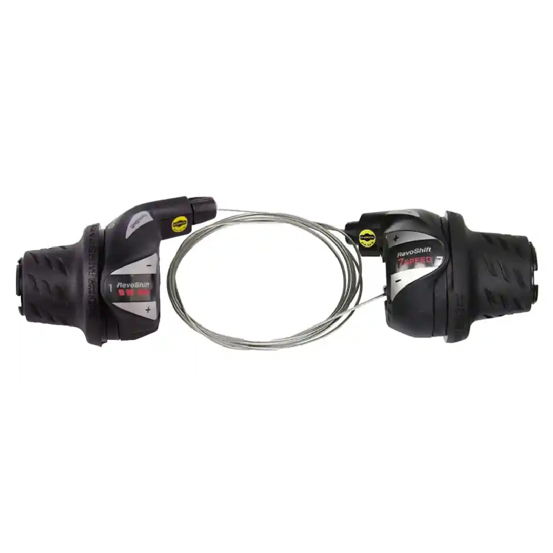 دسته دنده موتوری دوچرخه 7×3 سرعته شیمانو SHIMANO SL-RS36 L/R TOURNEY 3×7SP