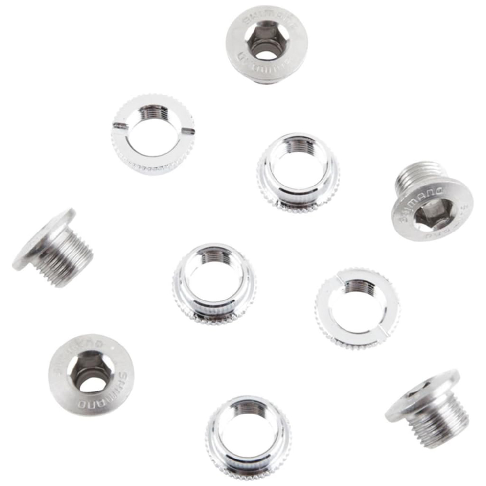 پیچ و مهره سینی طبق قامه دوچرخه شیمانو SHIMANO FC-7710 Bolts M8 x 6 mm