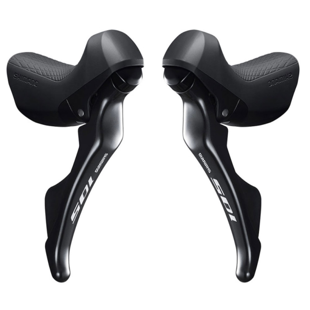دسته دنده و کتی ترمز دوچرخه 2*11 سرعته شیمانو Shimano 105 Shift/Brake Lever STI ST-R7000 2-/11-speed 
