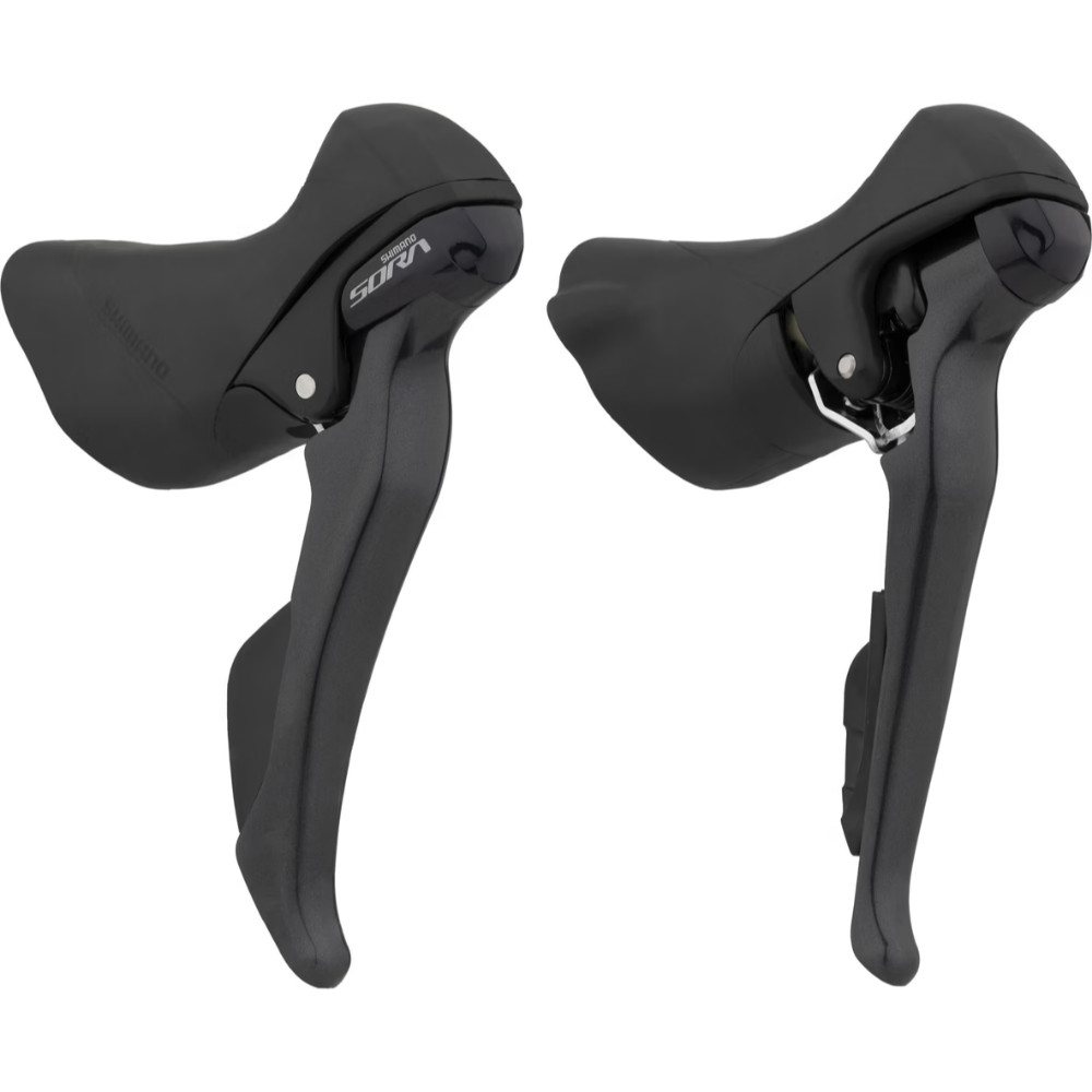 دسته دنده و کتی دوچرخه 2*9 سرعته شیمانو  Shimano Sora STI ST-R3000 2-/9-speed Shift/Brake Levers