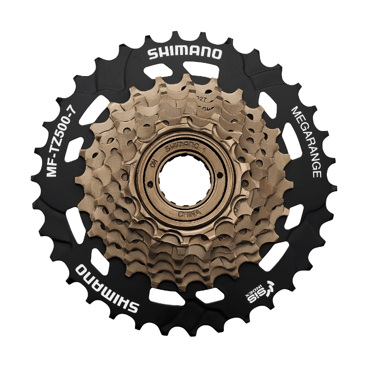 خودرو دوچرخه 7 سرعته شیمانو Shimano Tourney Multiple Freewheel TZ MF-TZ500-7